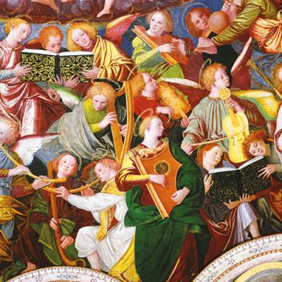 The Concert of Angels - Personalised Christmas Cards